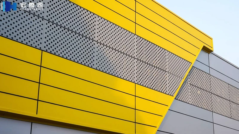 حائط ستارة معدني-أحدث ثورة في المبنى الخارجي!