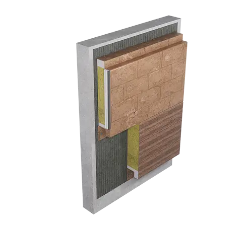 العزل الحراري الخارجي لوحة متكاملة