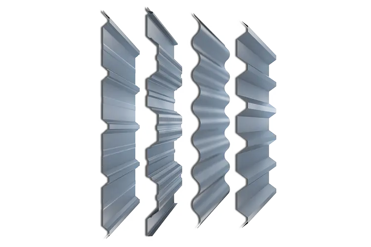 صفائح معدنية ملمحة