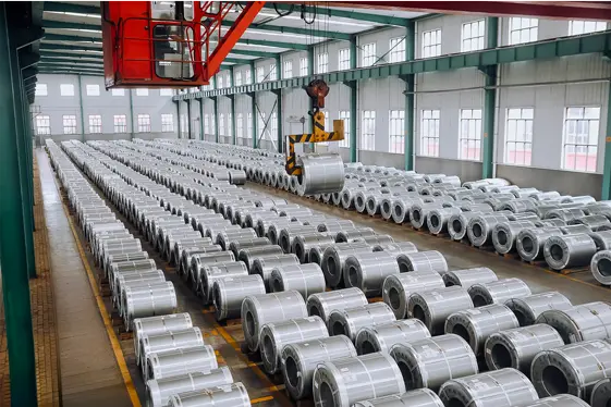 لفائف من الفولاذ