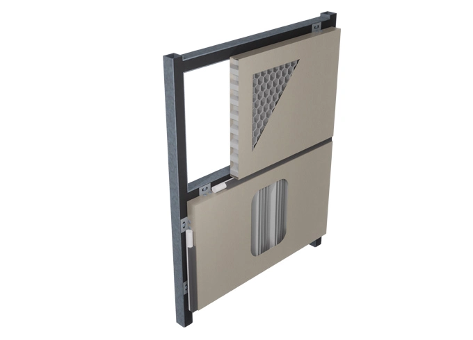 cassette metal cladding