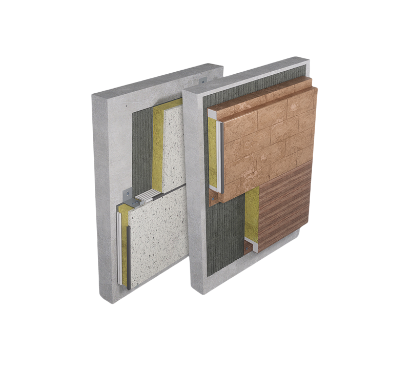 ألواح حائط مدمجة